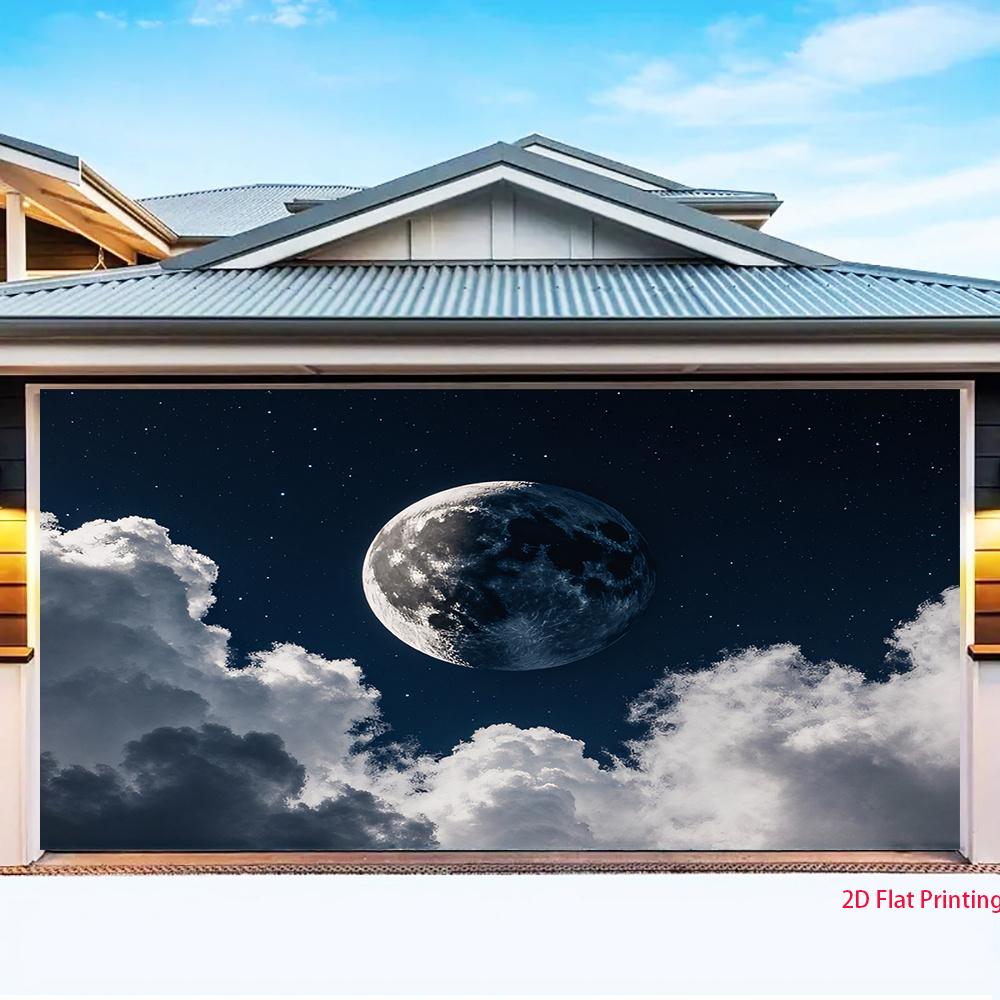 2D plane 1 piece of new moon in the night sky suitable for party photography and room decoration party activities