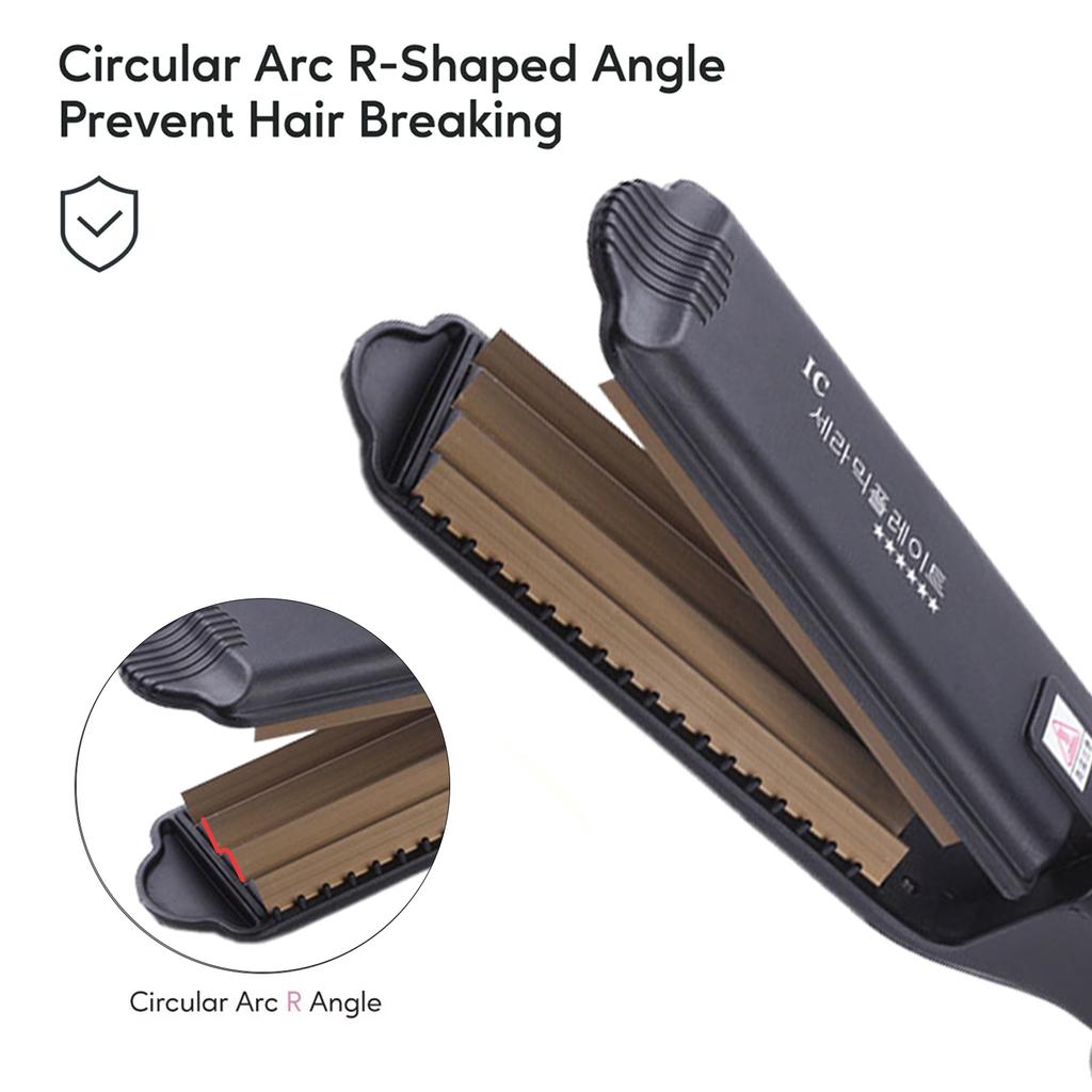 Профессиональные быстрые пушистые щипцы для волос, утюг для завивки кукурузы, гофрированные щипцы для завивки волос, электрические волнистые щипцы для завивки волос, модные инструменты для завивки волос