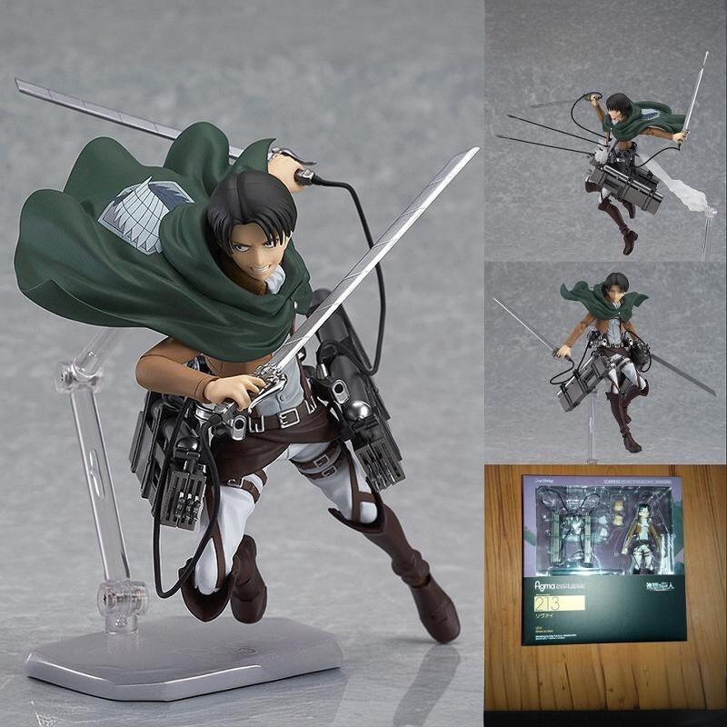 15СМ Атака Титанов Серия Figma KO Артикулированные Фигурки Действия Кавайный Модельный Комплект Настольные Украшения Декор Мальчик Модные Игрушки Подарки
