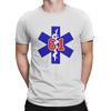 Men AMBULANCE 61 T Shirts Chicago Fire 100% Cotton Clothes Hipster Short Sleeve Crew Neck Tee Shirt Party T-Shirt