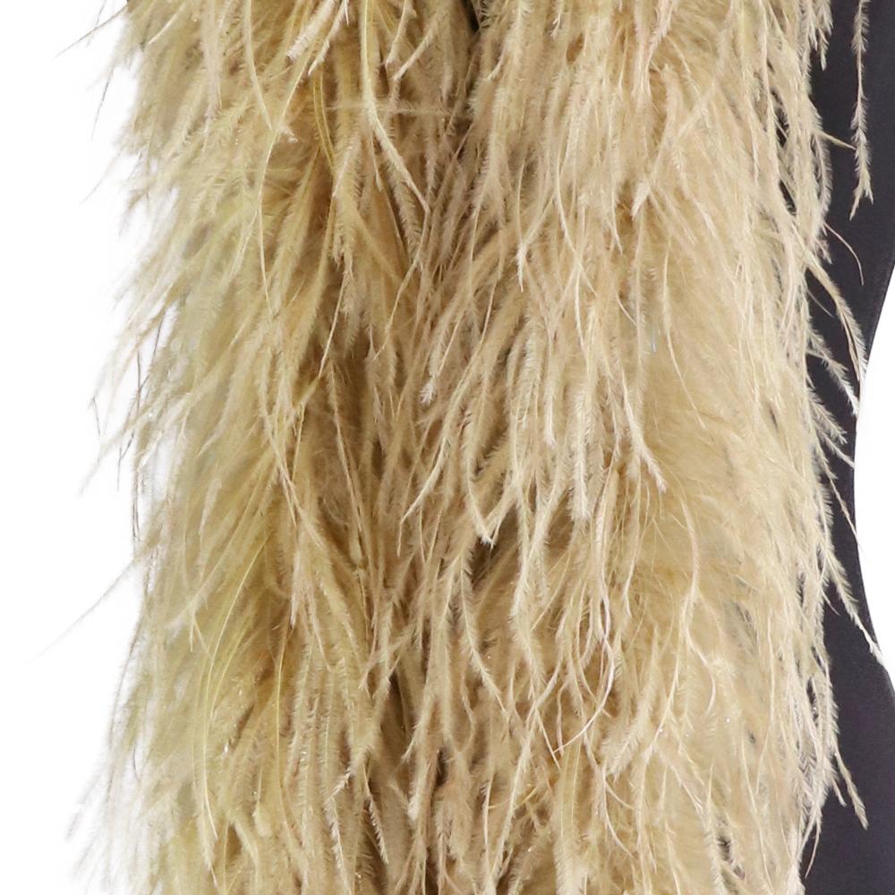 DIY 0,5 метра Толстая боа из страусиных перьев 2-20 слоев Лента Шитье Платье Шарф Шаль DIY Карнавал Свадебная вечеринка Одежда Декор юбки-перья