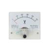 Analog Voltage Panel, DC 0-500V, Lightweight Digital-Analog Ammeter, Electronic Current Meter