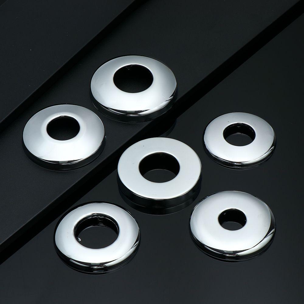 Полезный настенный фланец Хромированные настенные крышки для труб Декор для смесителя Аксессуары для смесителя Декоративная крышка для смесителя