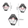 2026 Hot For Renault Hub Caps For Renault Megane 2 3 4 Twingo Clio Talisman Captur  110mm/120mm/195mm Car Front Grille Logo Trun