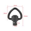 Rifle Push Button Qd Quick Release Sling Swivel Mount Ring For Weapon With A Sling Swivel Mount Rifle Hunting Accessories