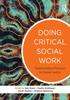 The Doing Critical Social Work : Transformative Practices for Social Justice Book
