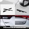 cpzmnv1 GT GTline Letter Logo Car 3D Rear Marked Side Marking Decorative Sticker Badge For Kia KN Pegas Sorento Soul Cerato Niro Optima