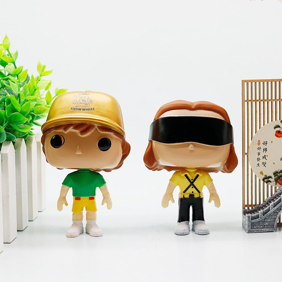 8 шт./комплект Фигурки Мультяшных Аниме Персонажей Stranger Things Милая Один Демагорггон Коллекционные Украшения Модели Игрушки ПВХ Развлекательные Безопасные для Игры