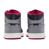 Мужские кроссовки Air Jordan 1 Mid Bred Shadow серо-черные цементно-серые DQ8426-006