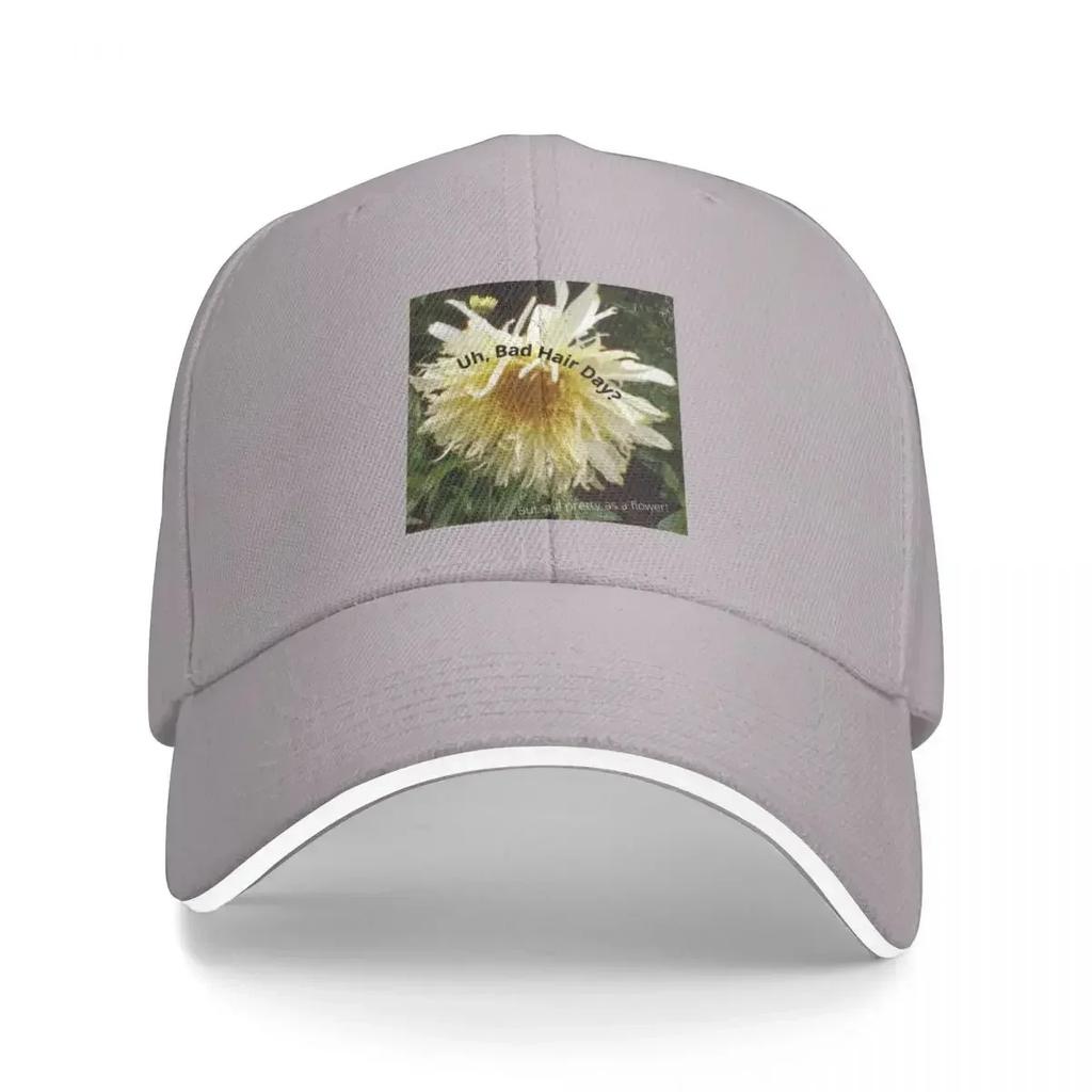 Uh Bad Hair Day But still pretty as a flower Baseball Cap summer hat Hat Unisex For The Sun luxury caps Unisex Womens
