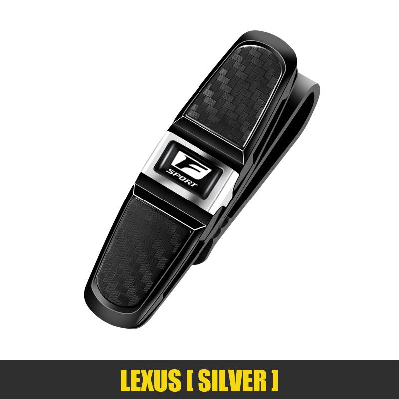 Car Interior Glasses Clip Storage Holder Accessories For Lexus RX450h RX400h RX IS350 IS200 UX250h IS250 RX330 GX Ct200h NX300h