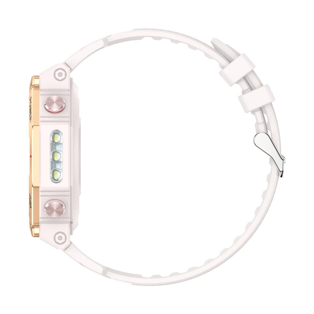 Умный браслет Rainbuvvy KC91 с GPS 1,39-дюймовый TFT 360x360 BLE5.3 GPT 3ATM Водонепроницаемый 530 мАч Bluetooth-звонок Фонарик Android Смарт-часы