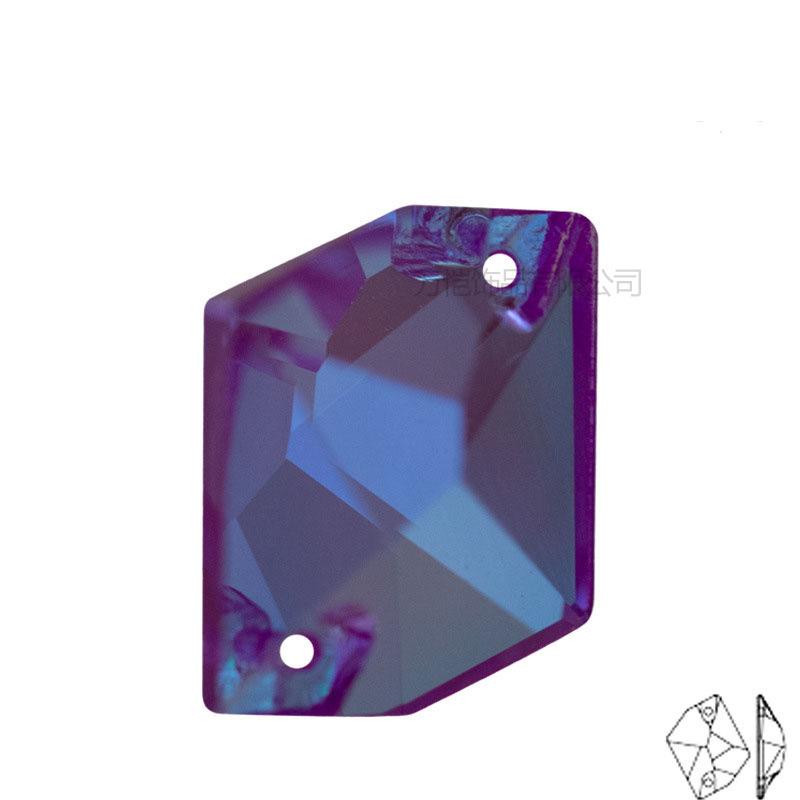 Высококачественная имитация австрийского стекла особой формы K9 Ручная швейная дрель Diy Beauty Polygon Аксессуары для одежды Аксессуары