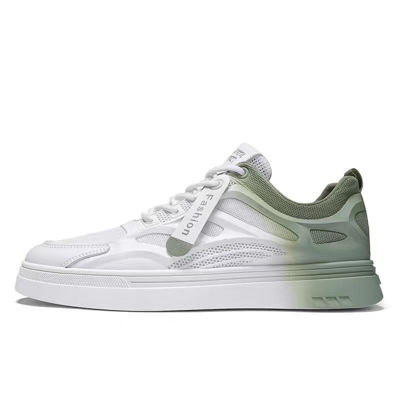 Мода 2025 Лето Новые Удобные Дышащие Сетчатые Мужские Повседневные Туфли Модные Универсальные Кроссовки с Градиентным Цветом Zapatos De Hombre