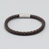 Faux Leather Braided Bracelet Handmade Luxury Solid Color Casual Unisex Bracelet Wrist
