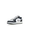 Air Jordan 1 Low GS Midnight Navy Wolf Grey Kids Sneakers White 553560-141