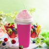 Smoothies Cup Ice Cream Maker Quick-Frozen Silicone Squeeze Cup DIY Milkshake Bottle Slushy Maker Bottle Cup Summer Cooling Cup ZPG