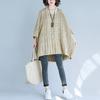 Plus Size Women Autumn Sweater Oversize Loose Casual Knitted Pullover Long Sleeve Korean Style Tops
