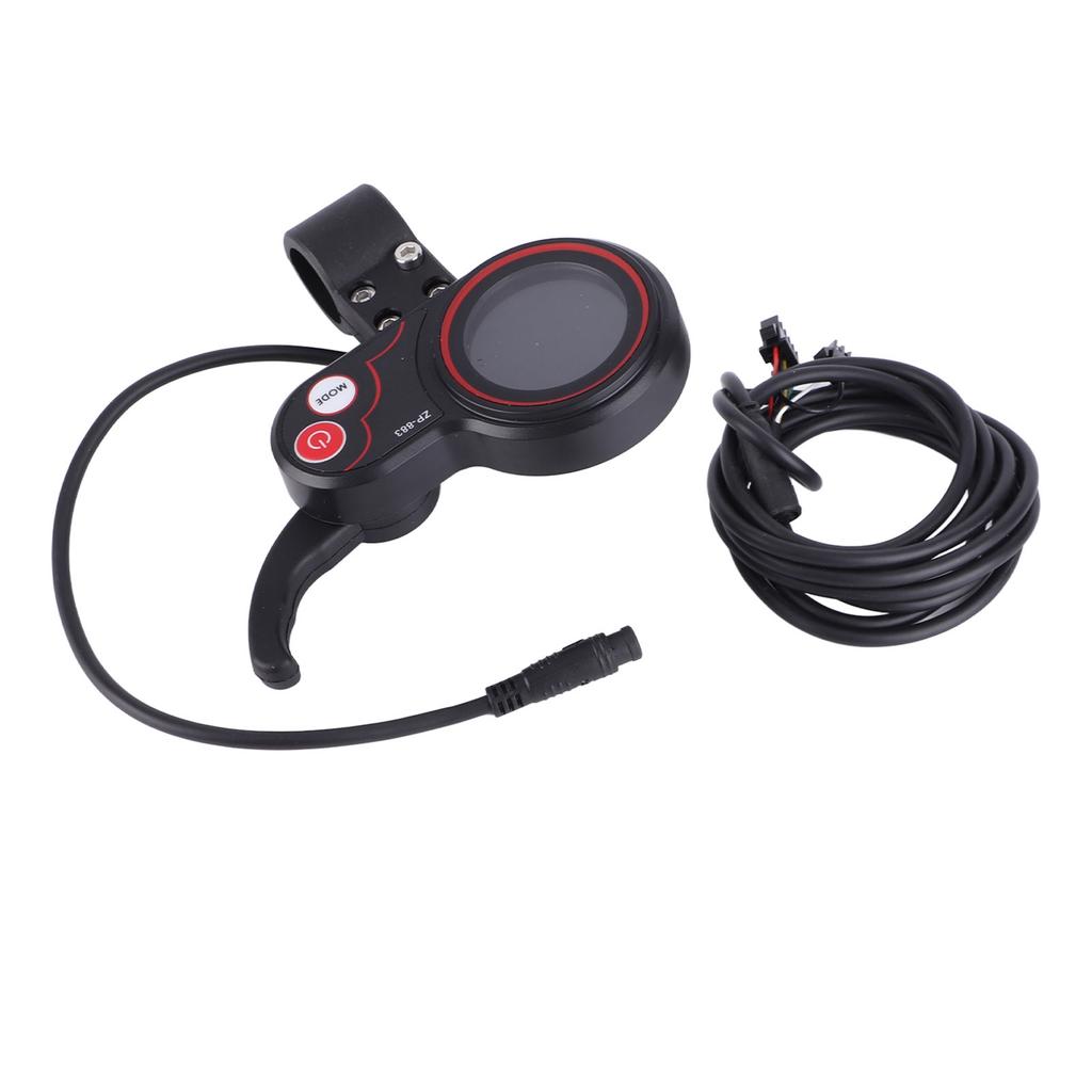 Display Thumb Throttle 2 In 1 Speedometer Manual Control Panel for Electric Bike Scooter Agreement 2