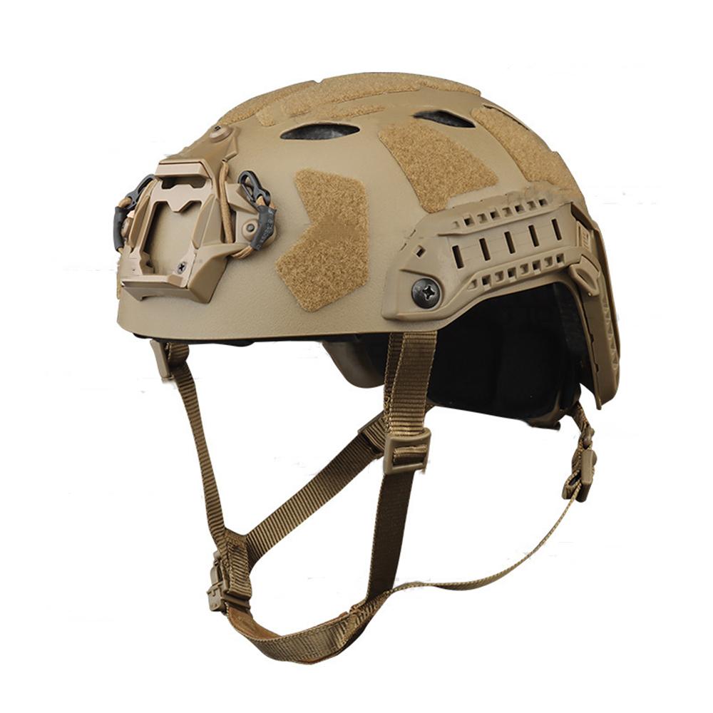Тактический шлем для страйкбола с шумоподавляющей гарнитурой, фонариком, очками ночного видения, металлическим креплением, защитным шлемом для пейнтбола