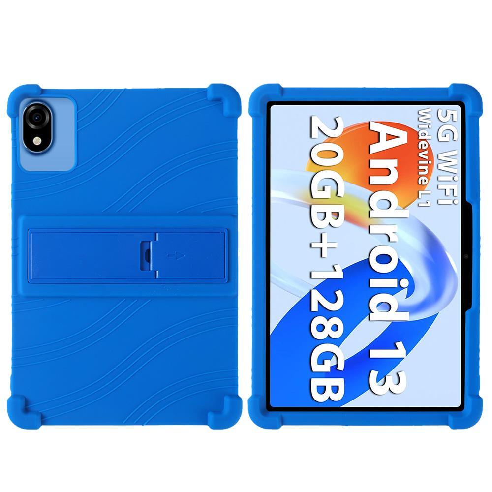 Silicone Case For Blackview Tab 60 WiFi/Tab 60 Pro/Oscal Pad 30 WiFi/80 WiFi/Doogee U9/U10/U10 Pro Rugged Cover with Kickstand