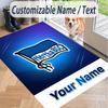 Custom Text Printed Rug hertha bsc Non Slip Floor Carpet For Home Room Decor