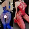 Sexy Sheer Open Crotch Bodystockings Women Sexy Lingerie Porn Fishnet Bodysuit Hollow Out Lace Underwear Erotic Outfits Sex Set