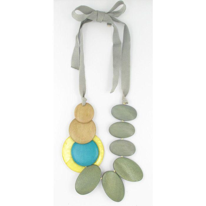 Fanny Fouks - Collier long couleurs naturelles