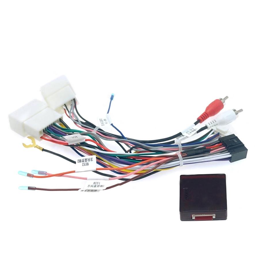 Car Android Radio Audio Adapter Cable For Mitsubishi Outlander Pajero 2006-2013