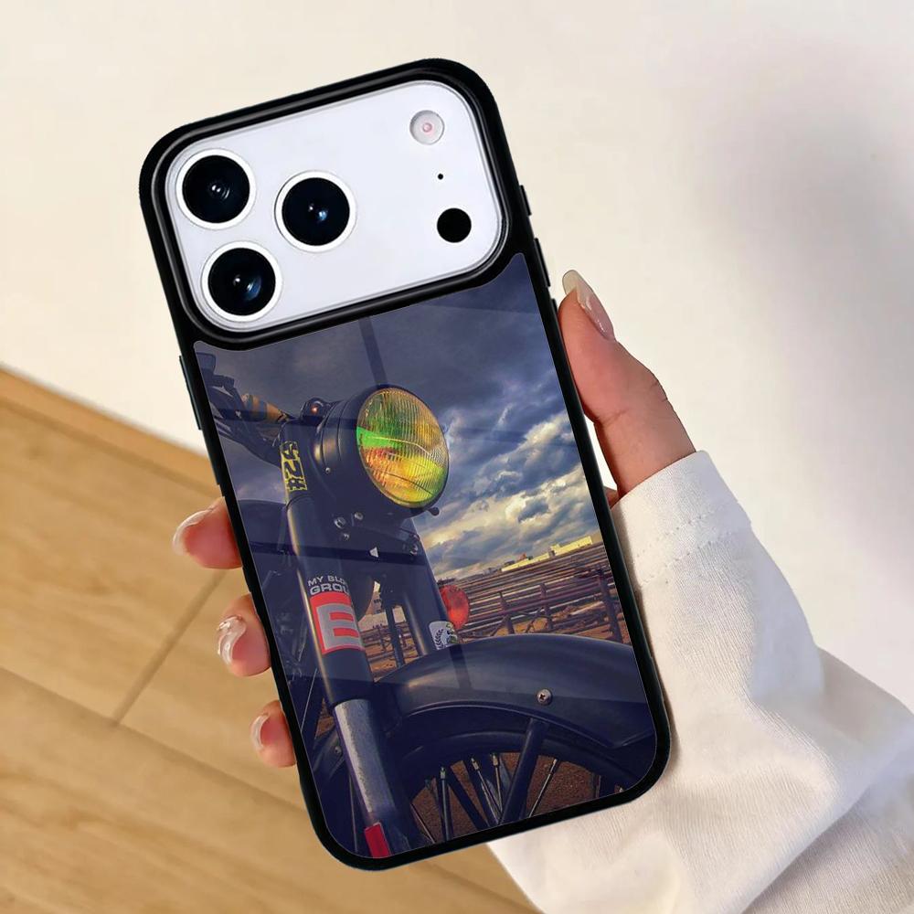 Best Latest Cool motorcycle Mobile Phone Case for IPhone 17 AIR 16pro Max 15 14 13 12 11 Bumper Cover