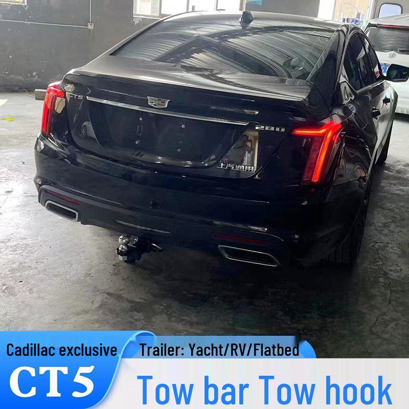Фаркоп Cadillac CT5 и задний кронштейн для модификации тягово-сцепного устройства