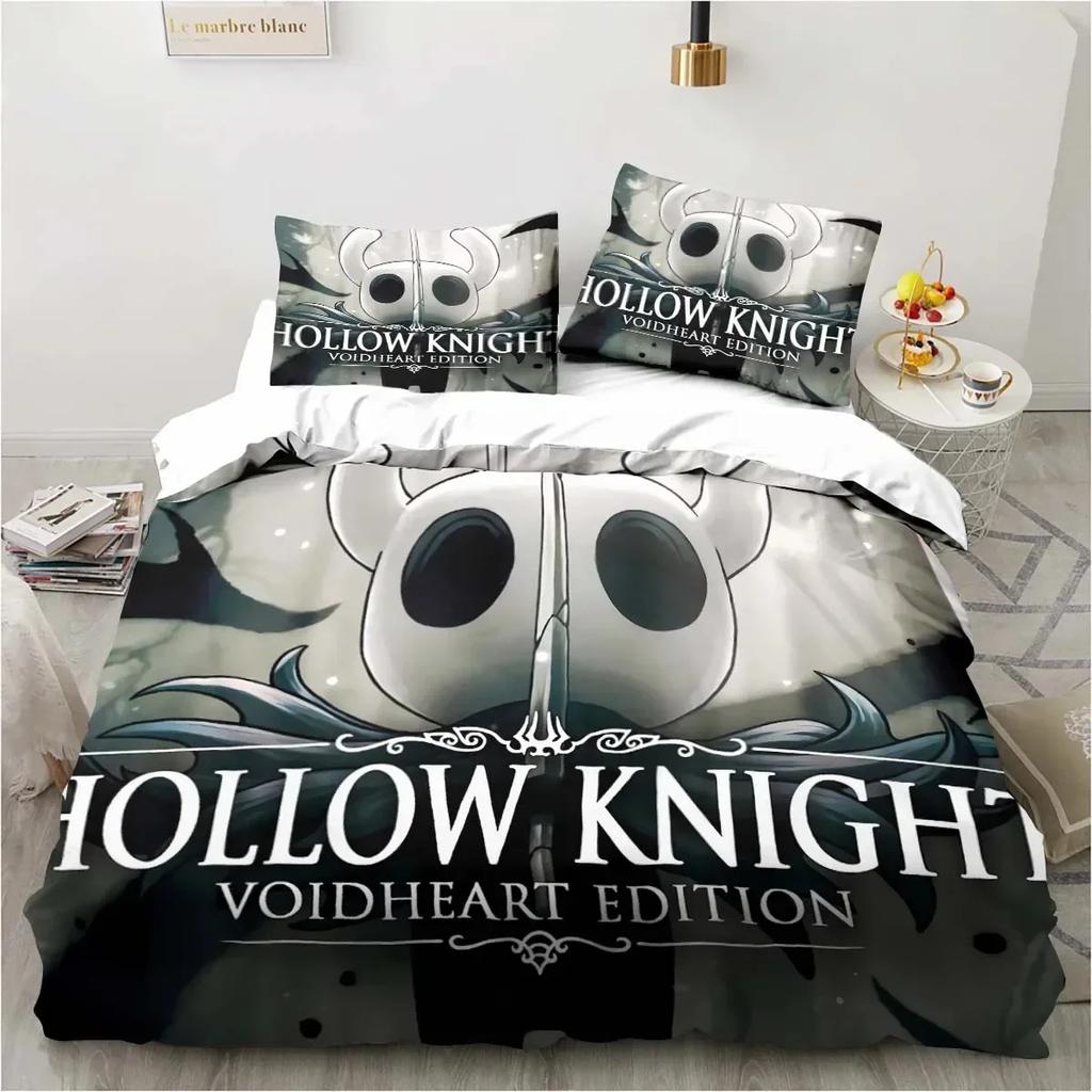 Game Hollow Knight 3D Print Comfortable Duvet Cover Set Pillowcase Room Decoration Home Textile Hollow Knights Duvet Cover Set