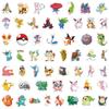 50 Pokemon Doodle Stickers Luggage Refrigerator Helmet Mobile Phone Kettle DIY Decorative Stickers