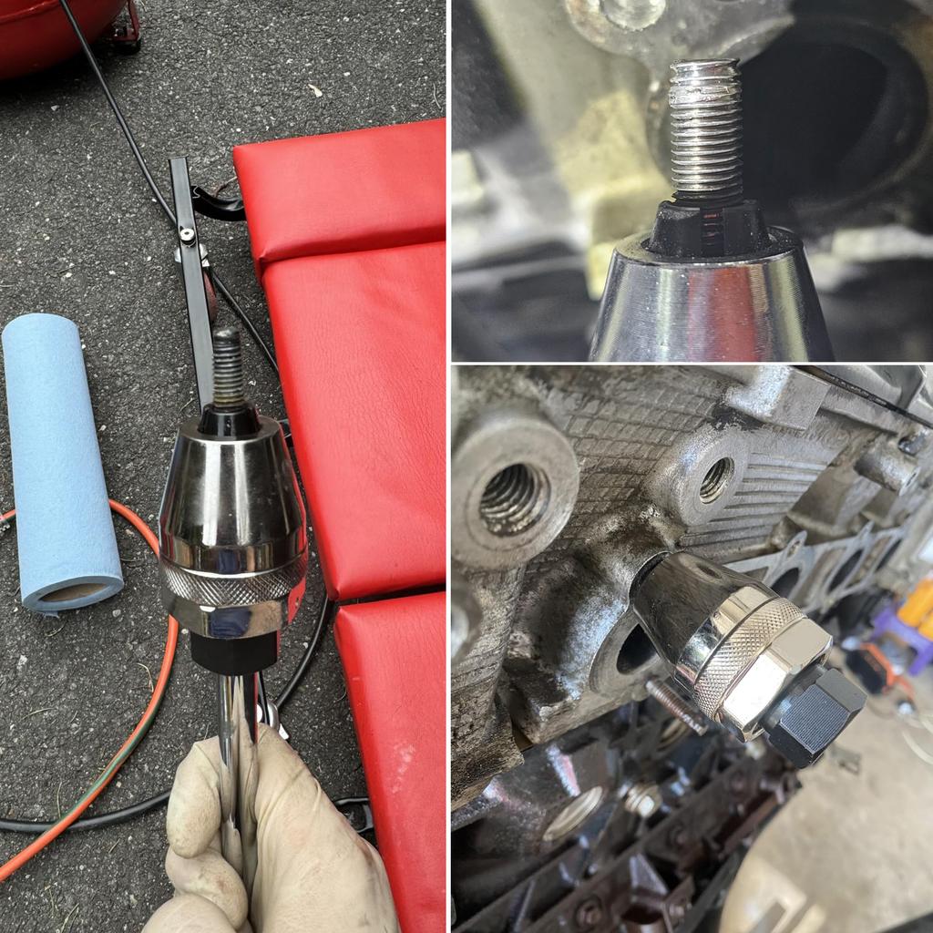 Инструмент для извлечения поврежденных болтов и шпилек, привод 3/8 дюйма, экстрактор сломанных шпилек, экстрактор болтов, для сломанных/слизанных шпилек