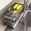 Sink Storage Rack for Dishcloths and Vegetables