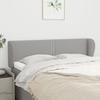 VidaXL Headboard with Ears Light Grey 147x23x78-88 Cm Fabric3117002