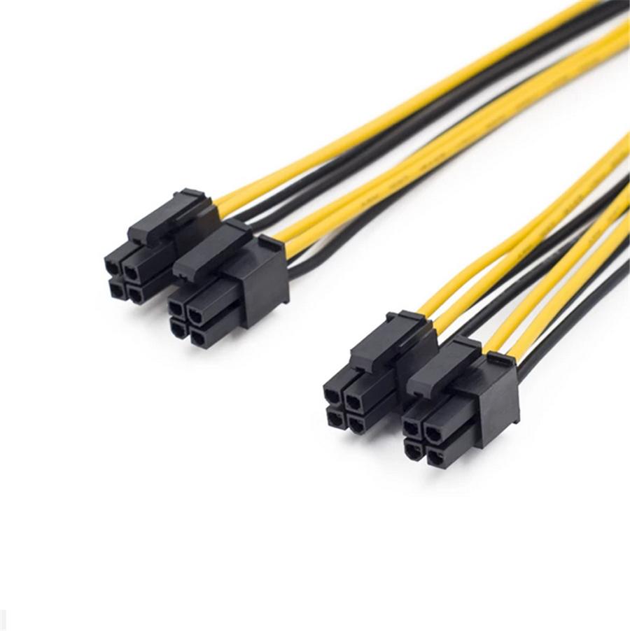 10 шт. Кабель питания материнской платы CPU 8-контактный гнездовой на двойной 8-контактный штекерный EPS 12 В