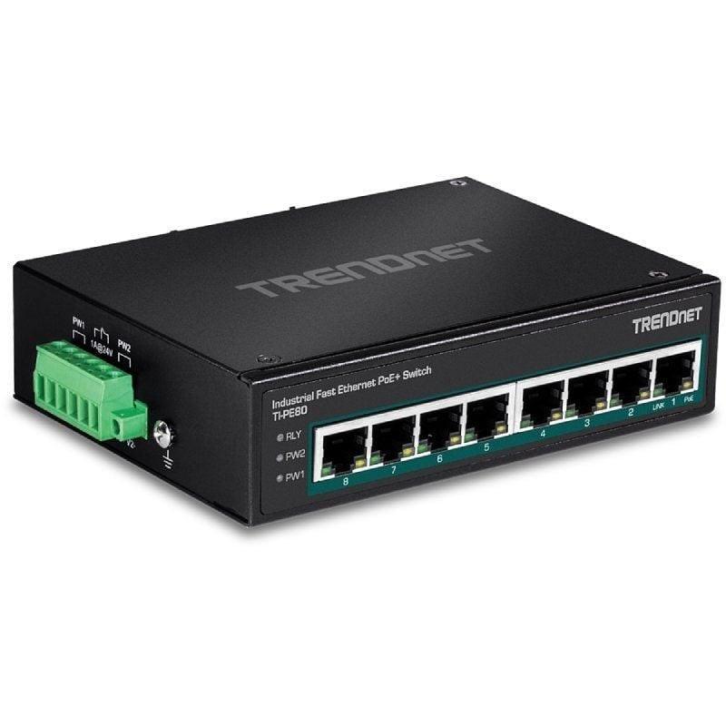 TRENDnet Trendnet Switch Ti-pe80 8 Ports/rj-45 Gigabit 10/100 Poe