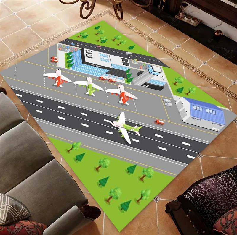 Подиумный узор Коврик для пола Мягкий и прочный Мягкий фланелевый коврик для пола Кухонный пол Ковер для гостиной Ковры для спальни Украшение