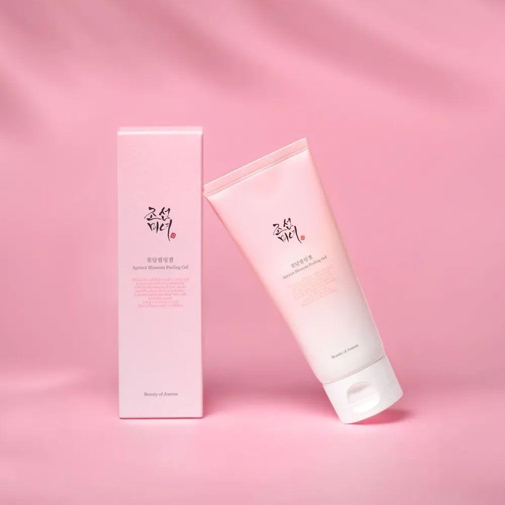Beauty of Joseon Apricot Blossom Peeling Gel 100ml, Отшелушивающее средство, Увлажняющий, Корейская косметика, Kbeauty, образец