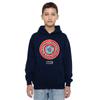 Captain America Childrens/Kids Shield Chalk Board Pull Over Hoodie