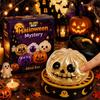 Glitter Filled Halloween Spooky Glitter Dumpling Squishies Toys Slow Rising Squishy  Party Favors