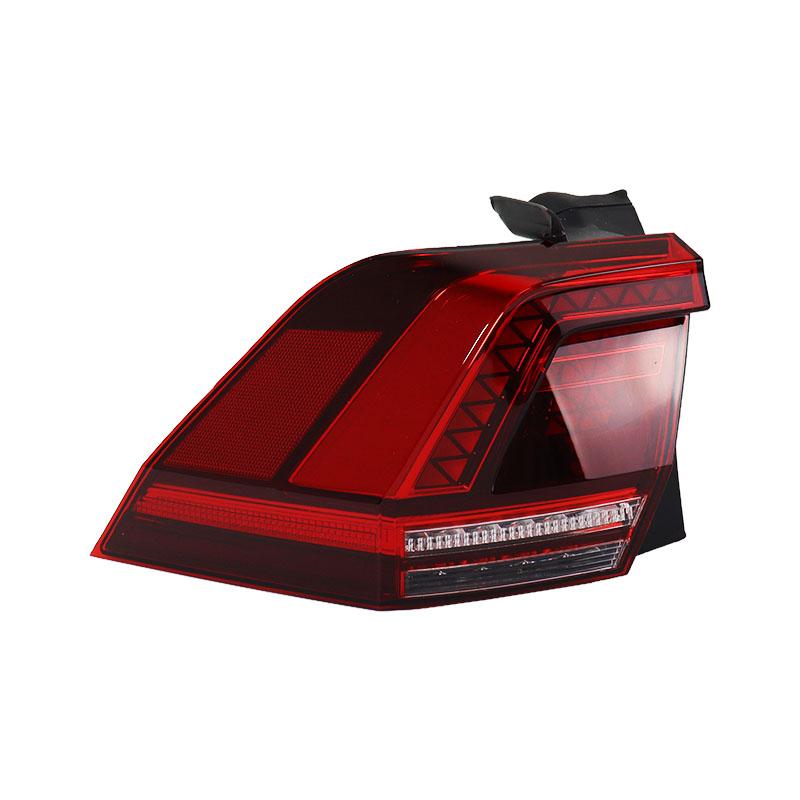 Для Volkswagen Tiguan 2017- Автомобильный светодиодный задний фонарь, сигнал поворота, предупреждающий стоп-сигнал, задний фонарь в сборе 5NN945095A 5NN945096A