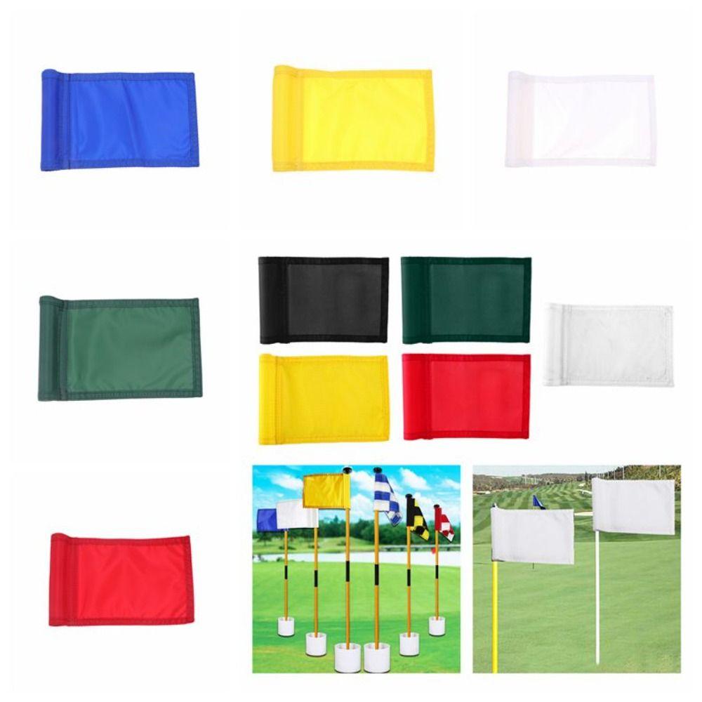 Steel Pole Golf Putting Green Flags Golf Training Putting Green Flagstick For Golfer
