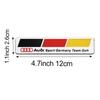 3D Aluminum Car Body Trunk Emblem Decoration Stickers Badge Decal Accessories For sq Sport Sline A1 A5 A3 A4 A6 A7 A8 Q3 Q5 Q7