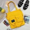 Canvas Bag Personalized Messenger Bag Female Student Campus Handbag Casual Fashion Shoulder Bag