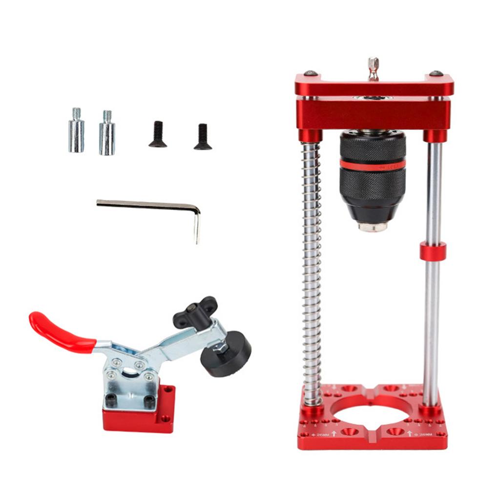 Держатель для ручной электрической дрели, крепежный кронштейн для ручной настольной дрели, 35-миллиметровый локатор отверстий для петель