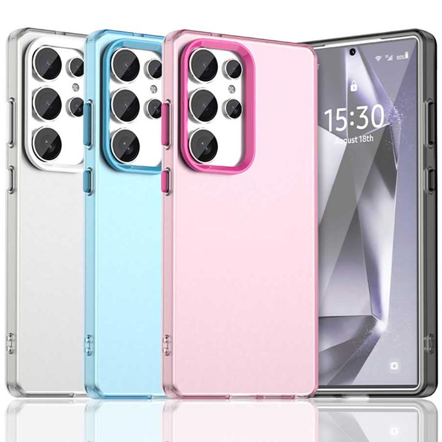 Матовый чехол для телефона Samsung S25 Ultra - Совместим с A55, S24, S23, A16, A56