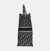 [Pre-Owned] Book Tote Hand-Embroidered Monogram Large Capacity Canvas Tote Bag - Excellent #L5M520