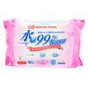 Akachan Honpo Baby Honpo Супервлажные салфетки для рук с 99% воды, 90 штук x 12 упаковок